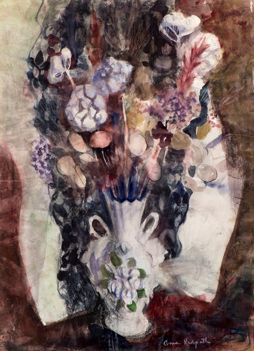 Winter Bouquet, watercolour by Anne Redpath