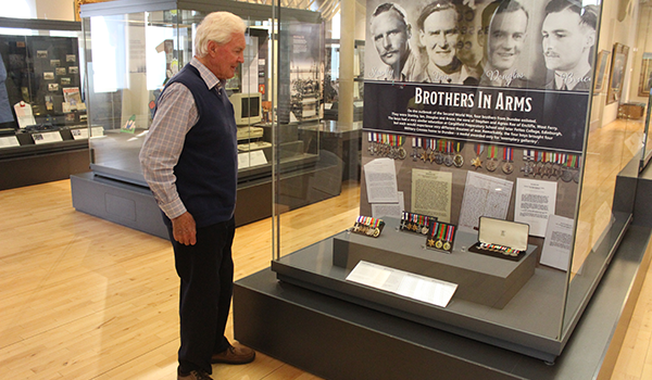Four Brothers' Heroic WWII Medals on Display at The McManus in Dundee Ahead of VE Day