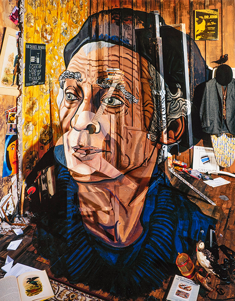 Calum Colvin: Portrait of Michael Marra