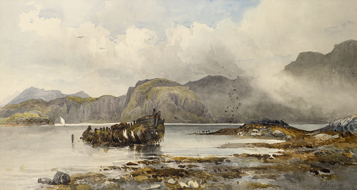 19th century: Kate Macaulay (1849-1914) - The Wreck (1879)