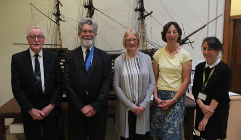 Formal Donation of Ship Models and Paintings from The Fraternity of Masters & Seamen to Dundee's Permanent Collection